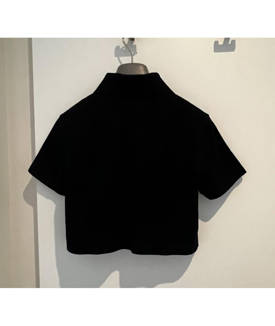 SAINT LAURENT Синяя хлопковая футболка, фото 2