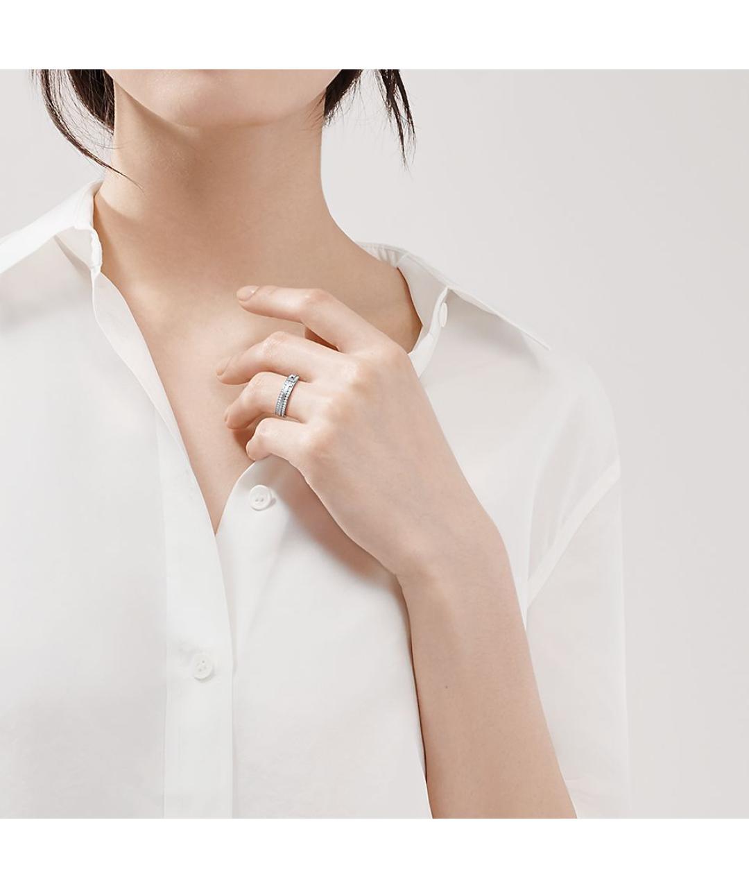 TIFFANY&CO Серебряное кольцо из белого золота, фото 3