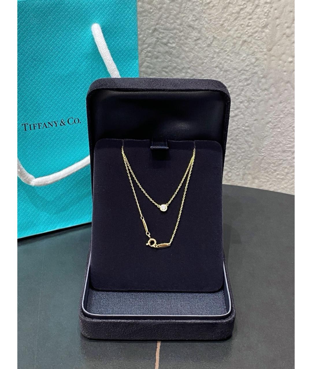 TIFFANY&CO Желтое колье из желтого золота, фото 5