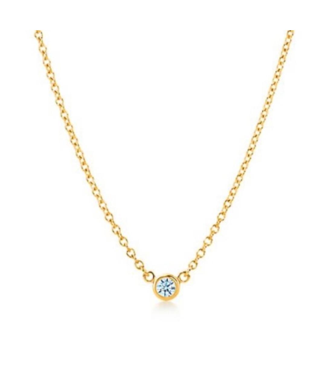 TIFFANY&CO Желтое колье из желтого золота, фото 1