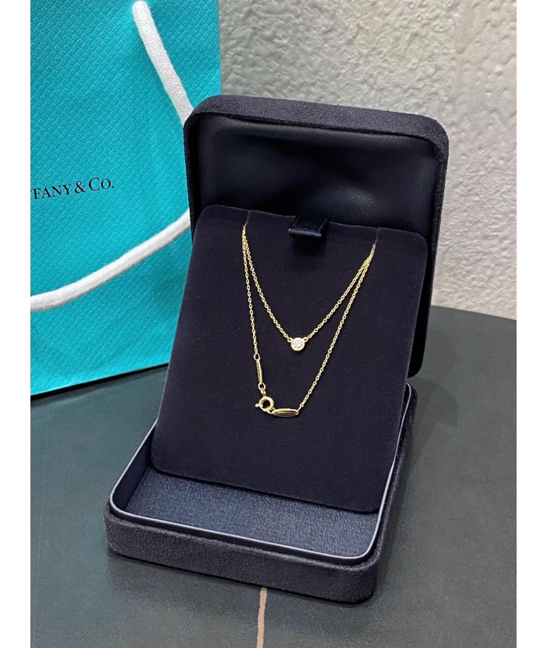 TIFFANY&CO Желтое колье из желтого золота, фото 3
