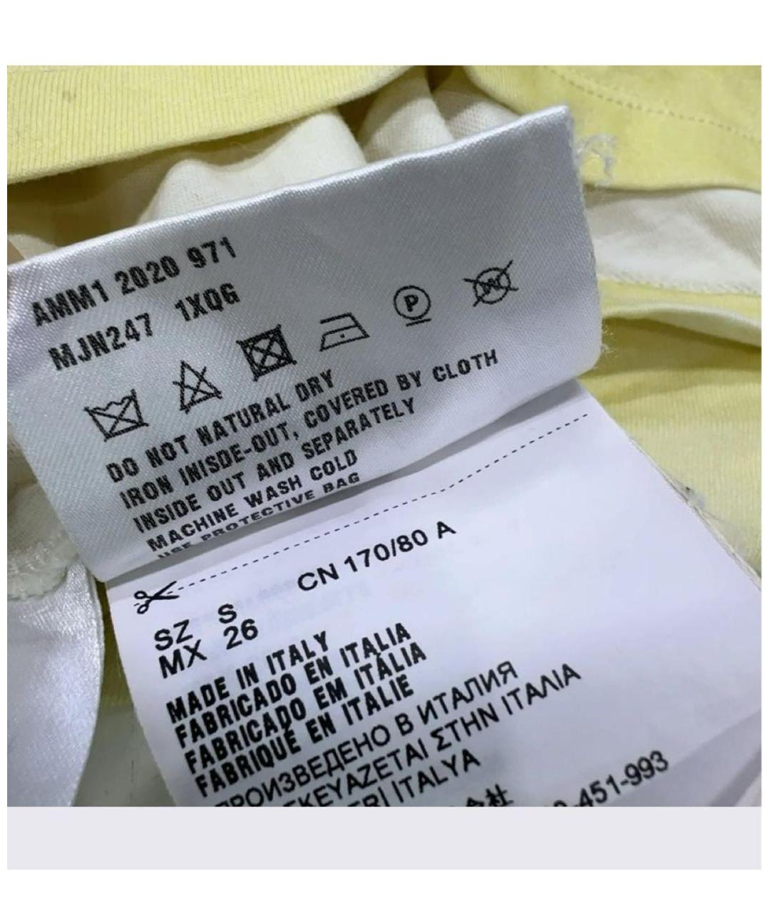 MIU MIU Мульти хлопковая футболка, фото 6