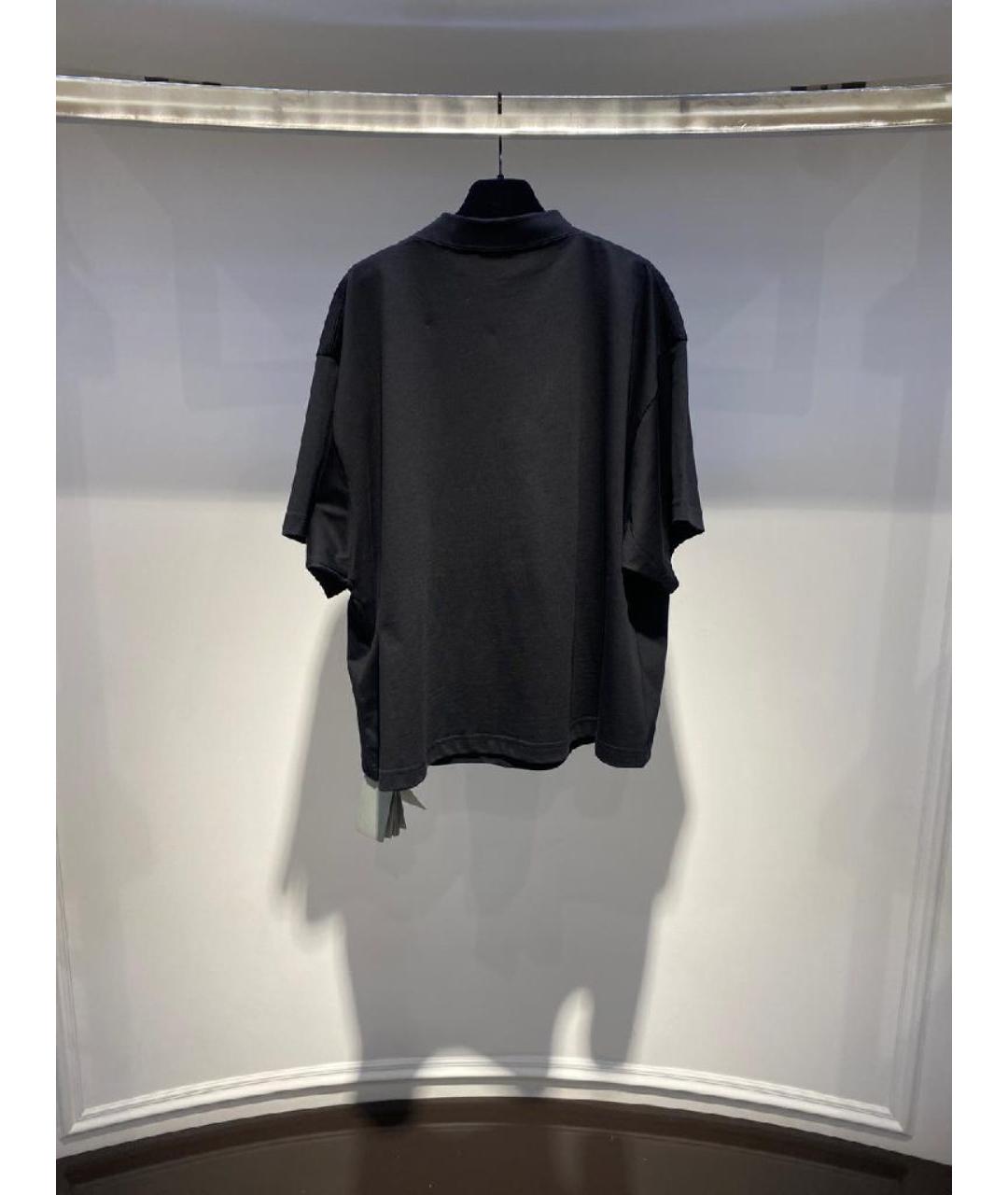 BALENCIAGA Черная футболка, фото 2