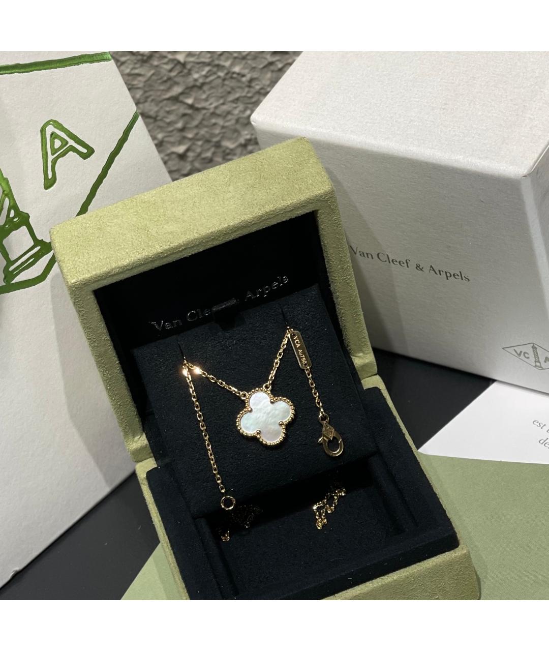 VAN CLEEF & ARPELS Желтое колье из желтого золота, фото 3