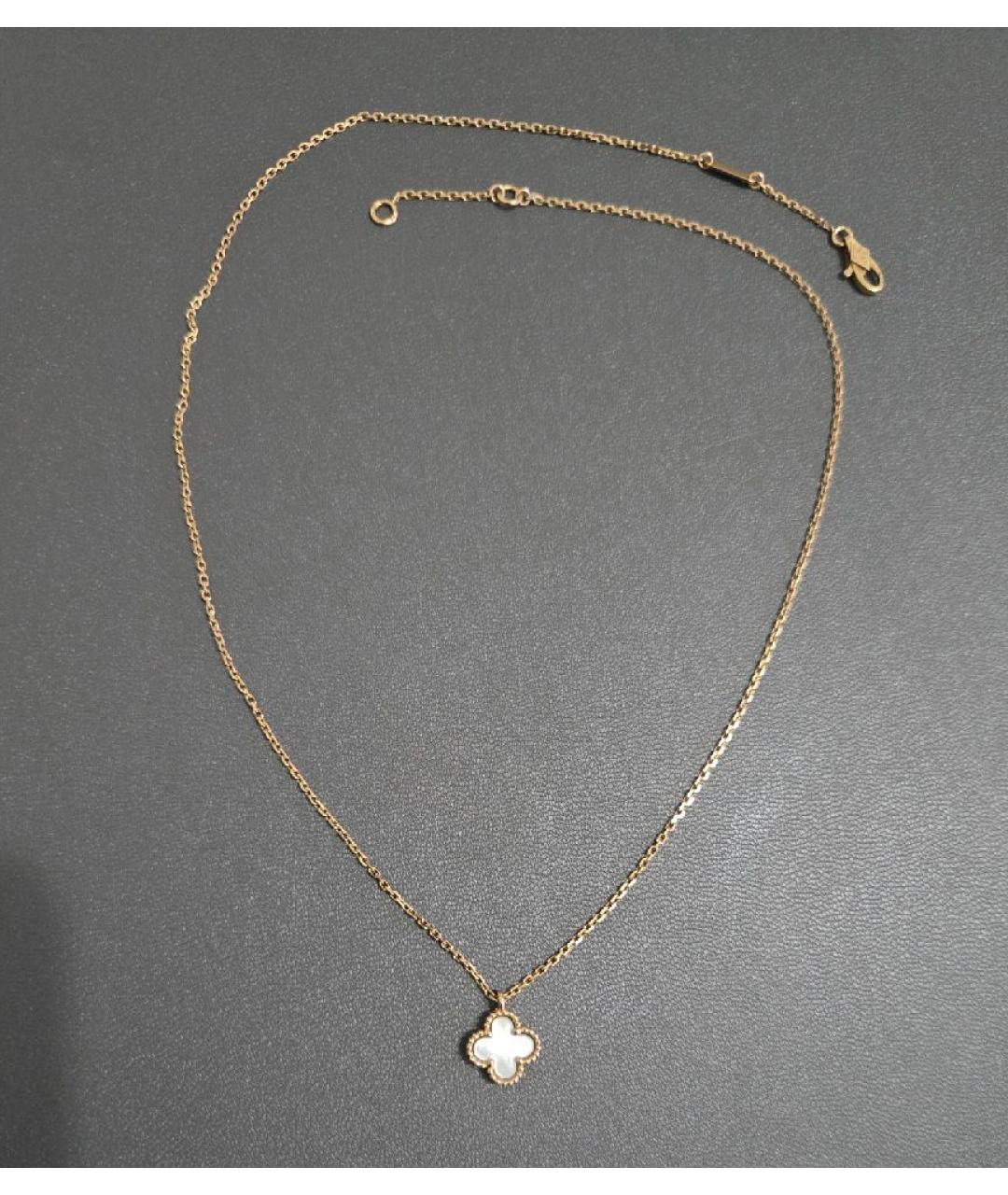 VAN CLEEF & ARPELS Золотое колье из желтого золота, фото 2
