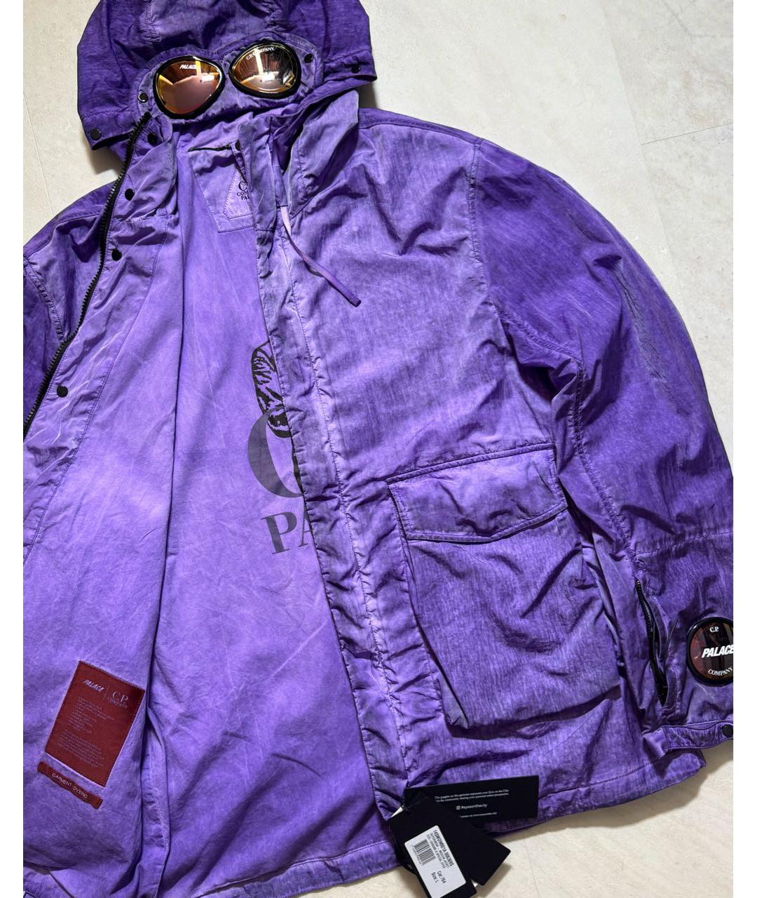 CP COMPANY Фиолетовая полиамидовая куртка, фото 8