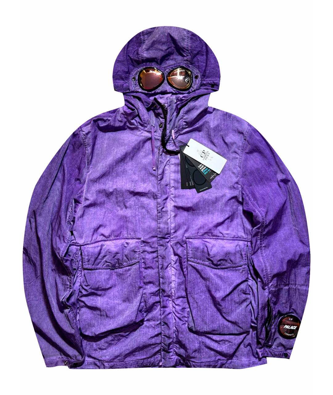 CP COMPANY Фиолетовая полиамидовая куртка, фото 1