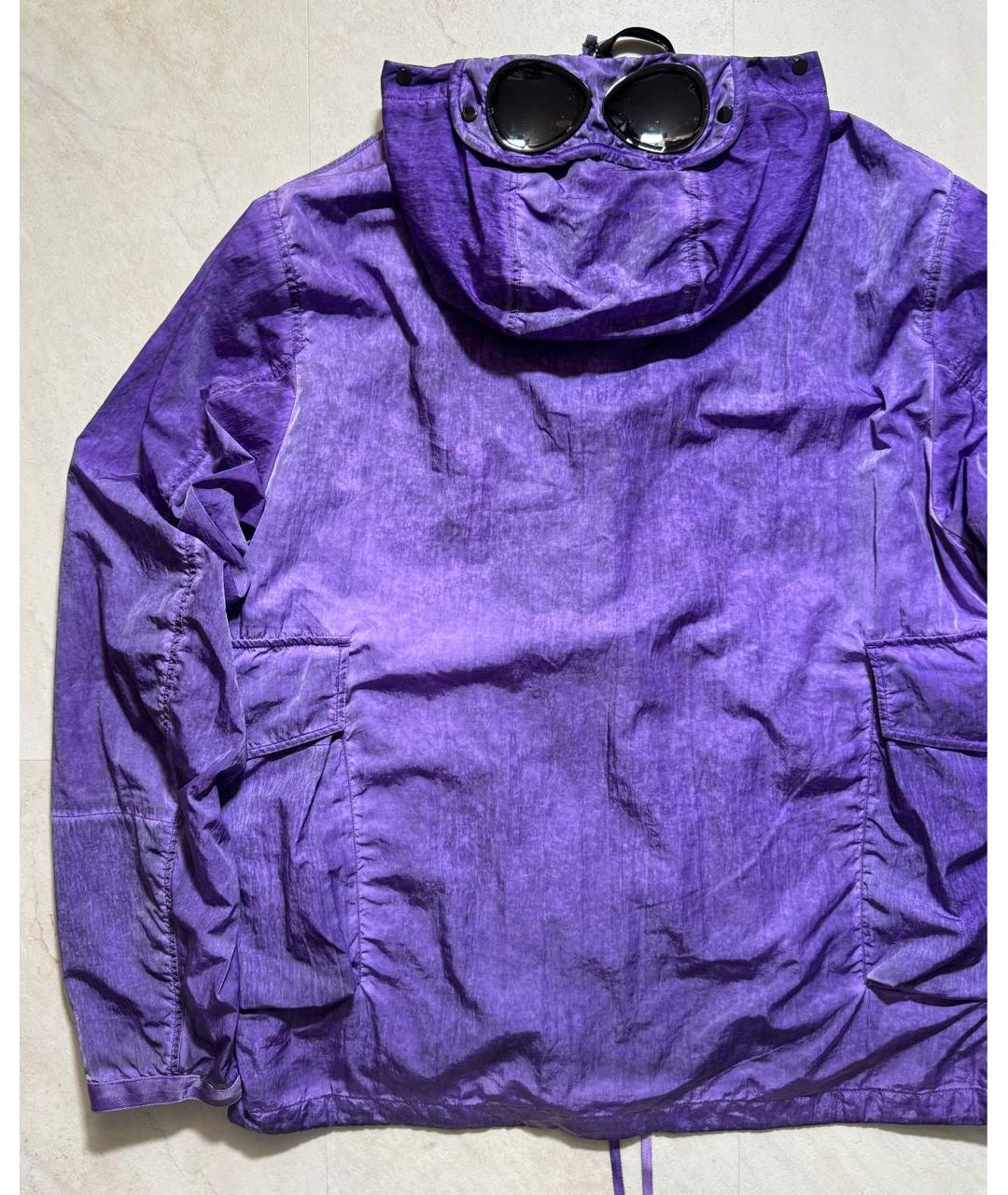 CP COMPANY Фиолетовая полиамидовая куртка, фото 6