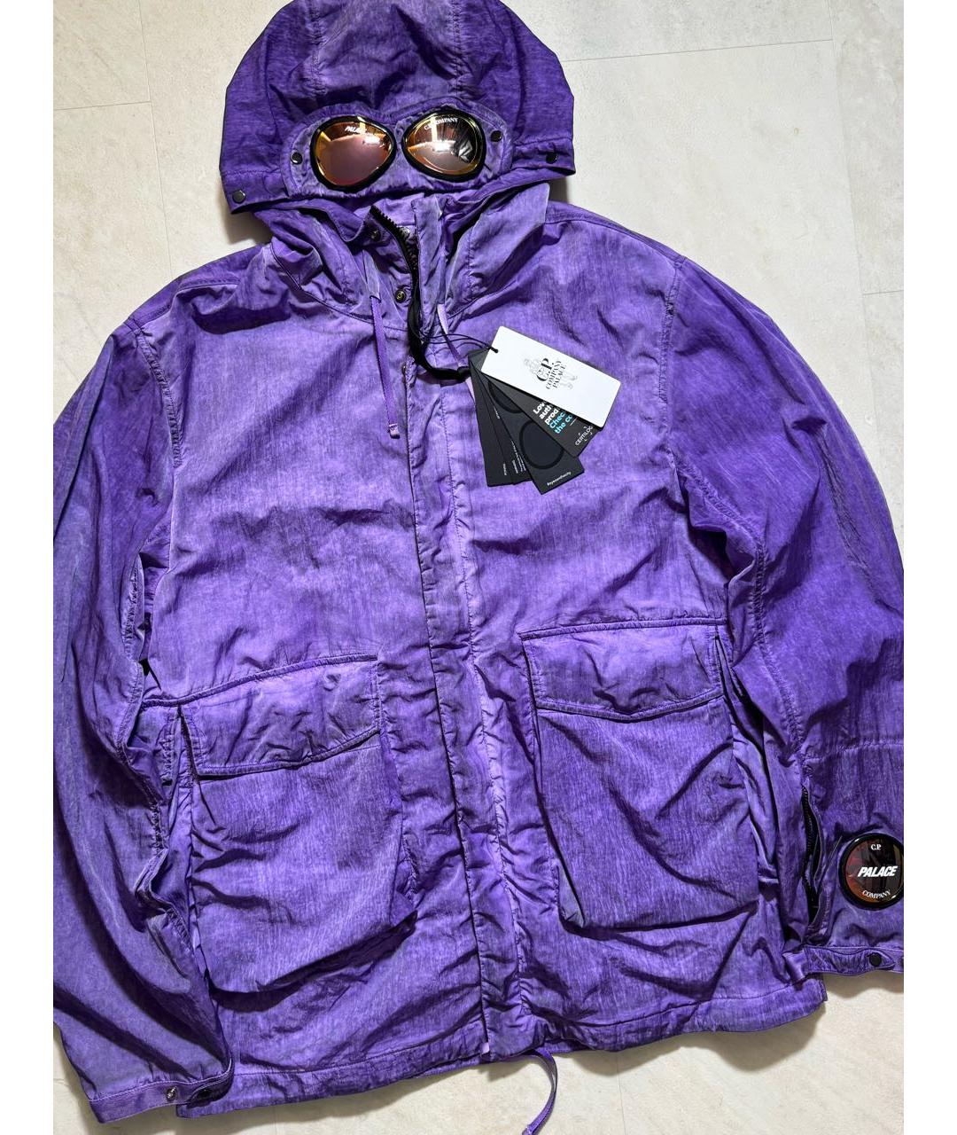 CP COMPANY Фиолетовая полиамидовая куртка, фото 2