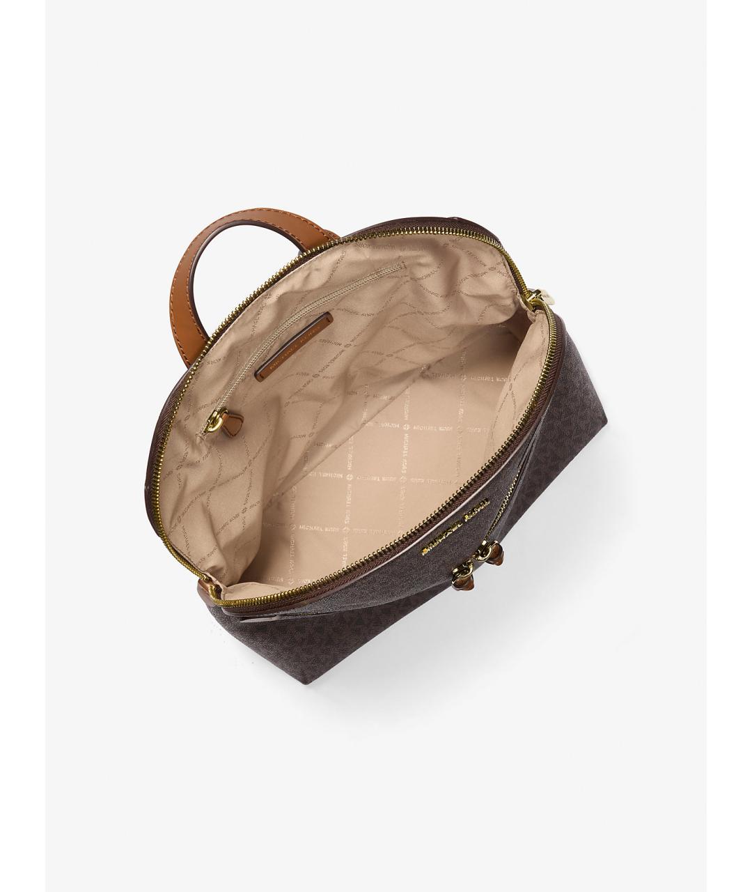 MICHAEL KORS Коричневый рюкзак из искусственной кожи, фото 2