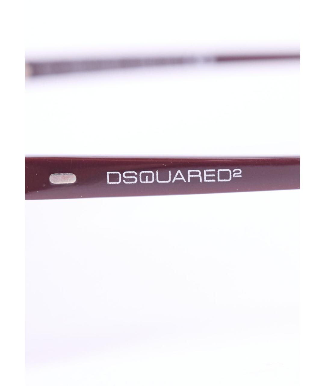 DSQUARED2 Фиолетовые пластиковые солнцезащитные очки, фото 4