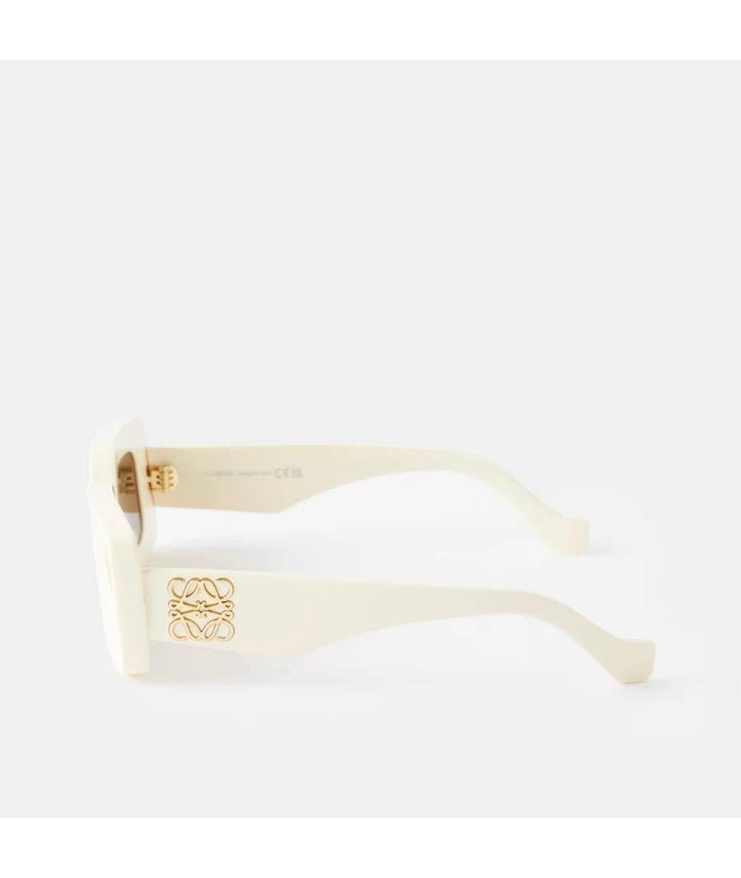 LOEWE Белые солнцезащитные очки, фото 5