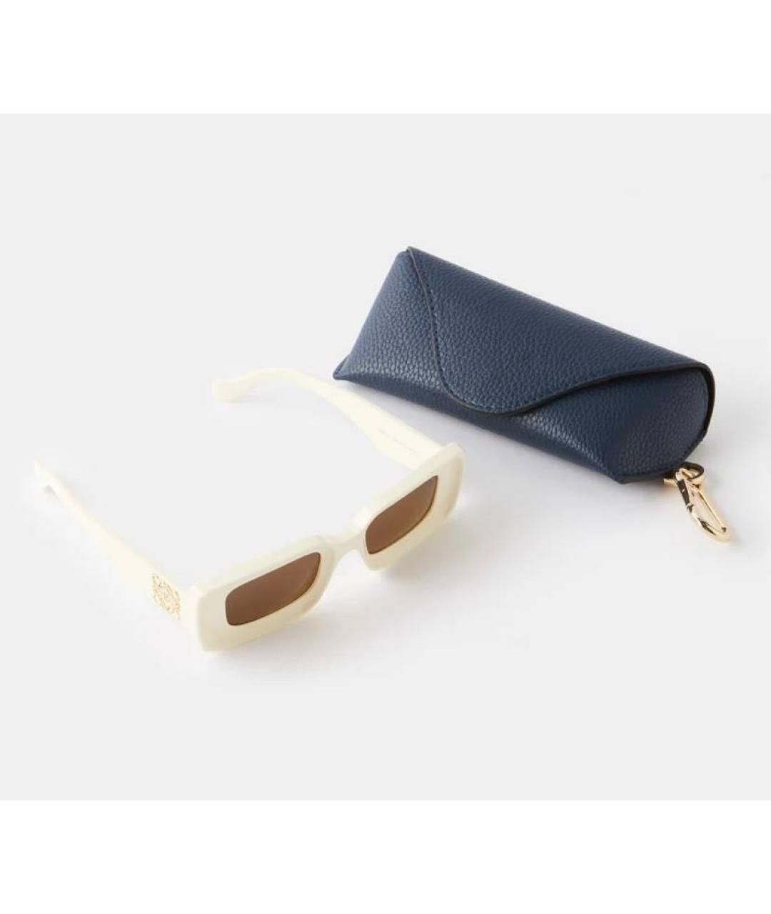 LOEWE Белые солнцезащитные очки, фото 3