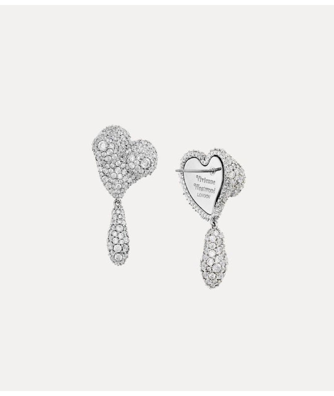 VIVIENNE WESTWOOD Серебряные латунные серьги, фото 2