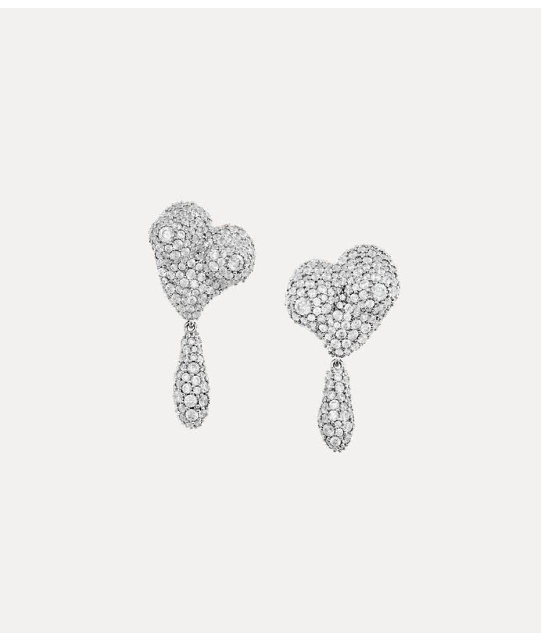 VIVIENNE WESTWOOD Серебряные латунные серьги, фото 5