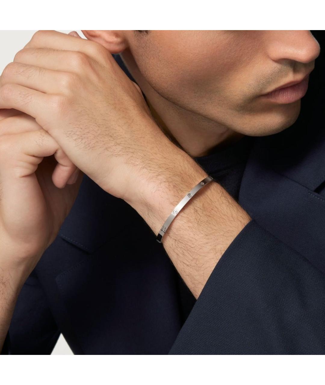 CARTIER Браслет из белого золота, фото 6