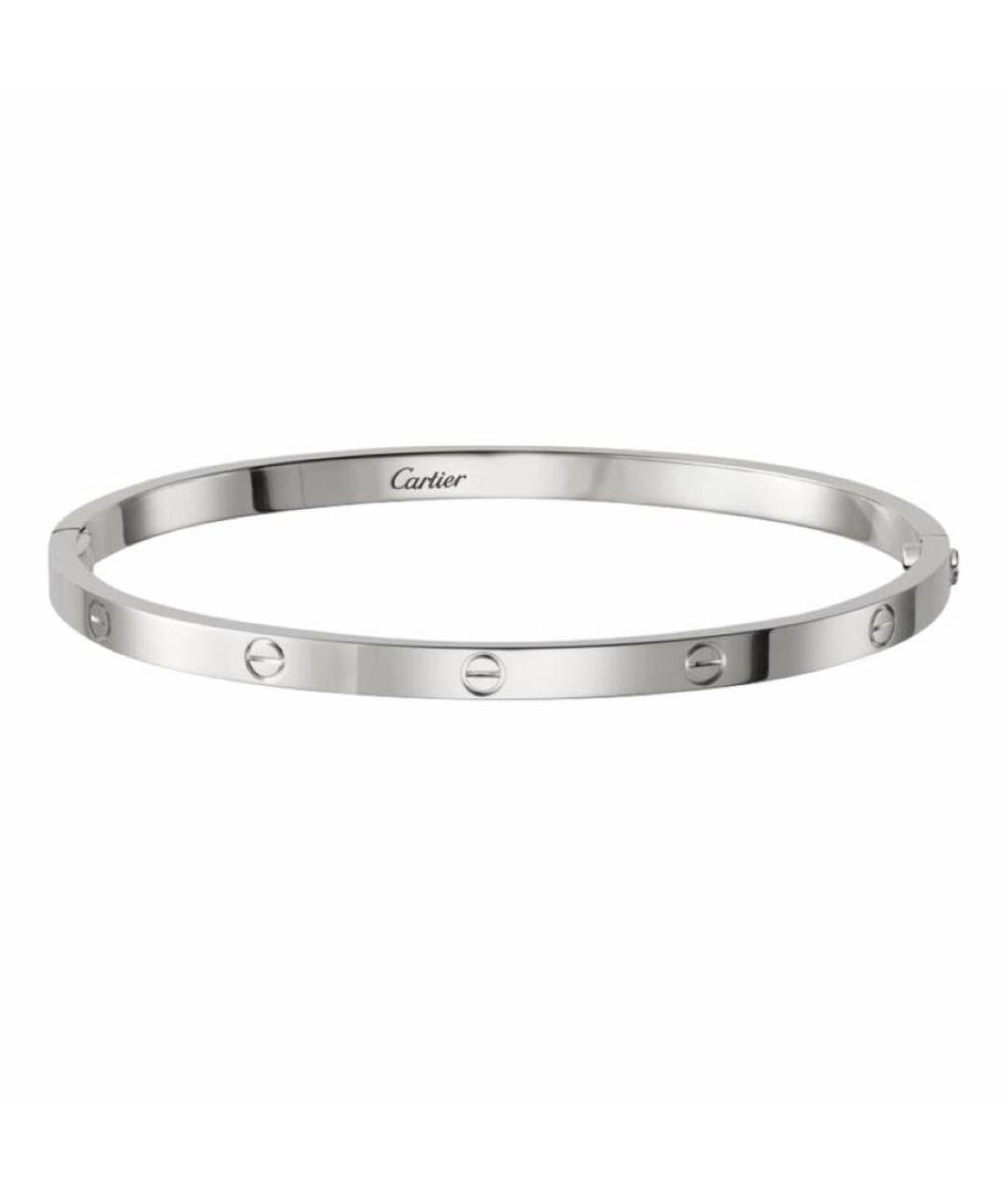 CARTIER Браслет из белого золота, фото 8