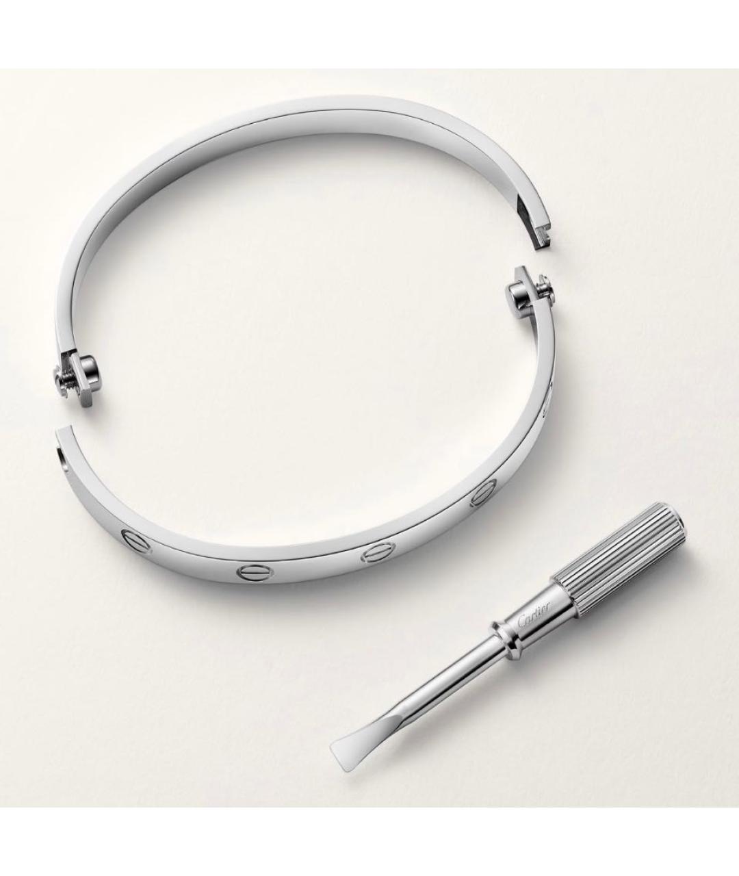 CARTIER Браслет из белого золота, фото 3
