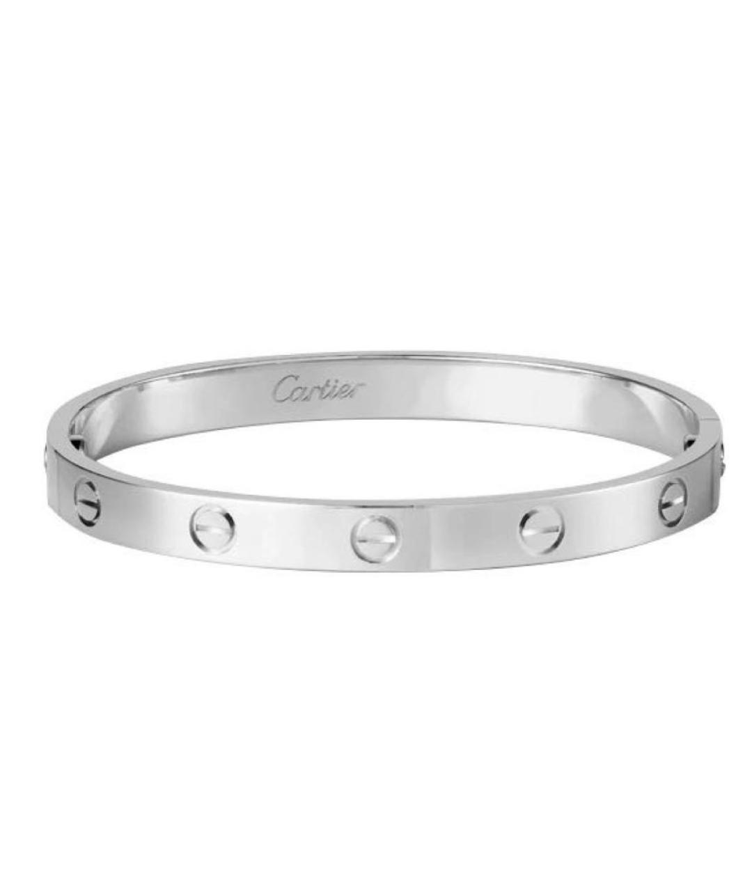 CARTIER Браслет из белого золота, фото 9
