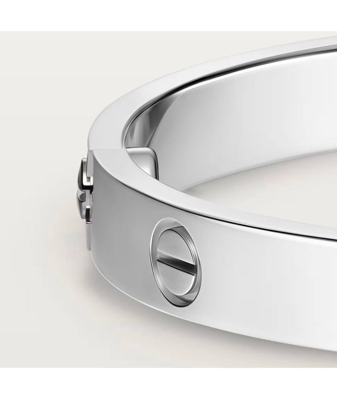 CARTIER Браслет из белого золота, фото 4
