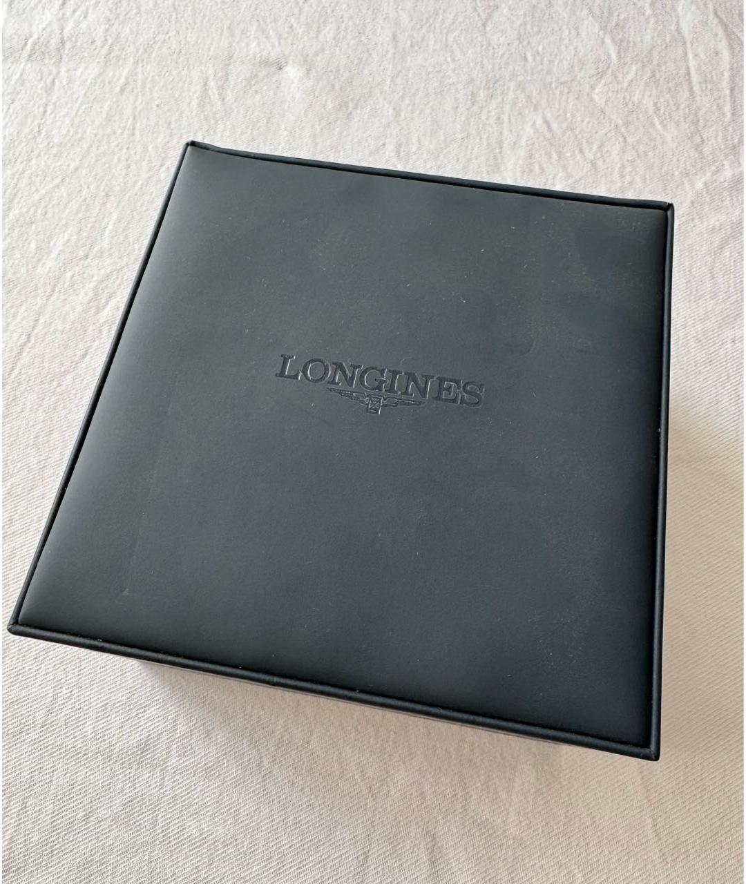 LONGINES Темно-синие стальные часы, фото 5