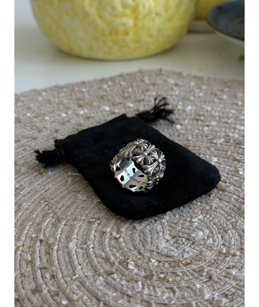 CHROME HEARTS Серебряное серебряное кольцо, фото 4