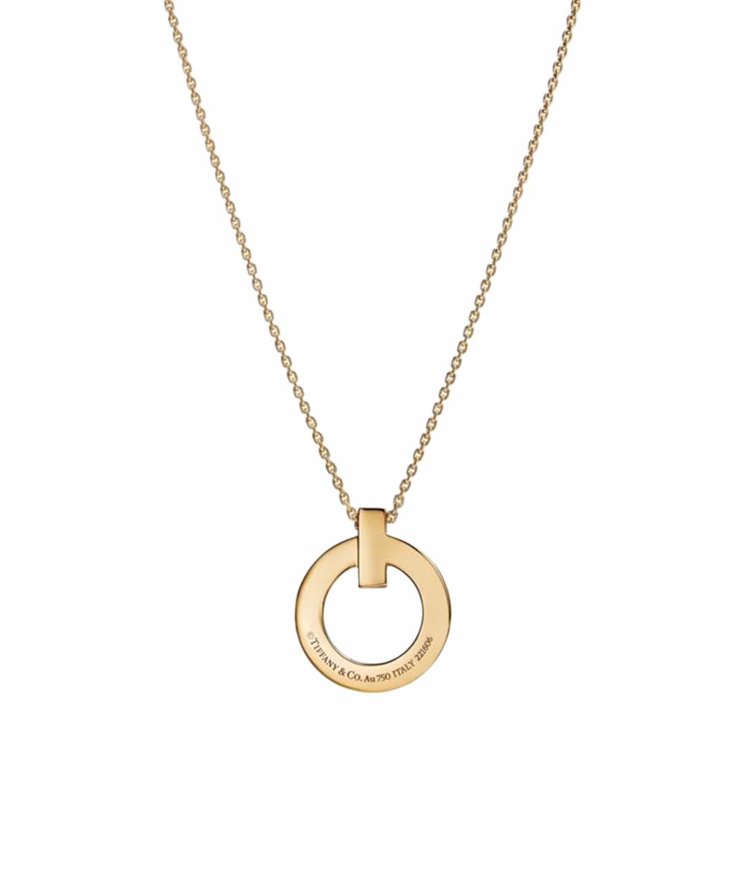 TIFFANY&CO Желтая подвеска из желтого золота, фото 1