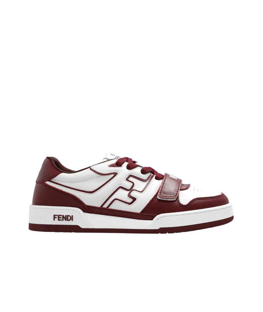 FENDI Мульти кожаные кроссовки, фото 1
