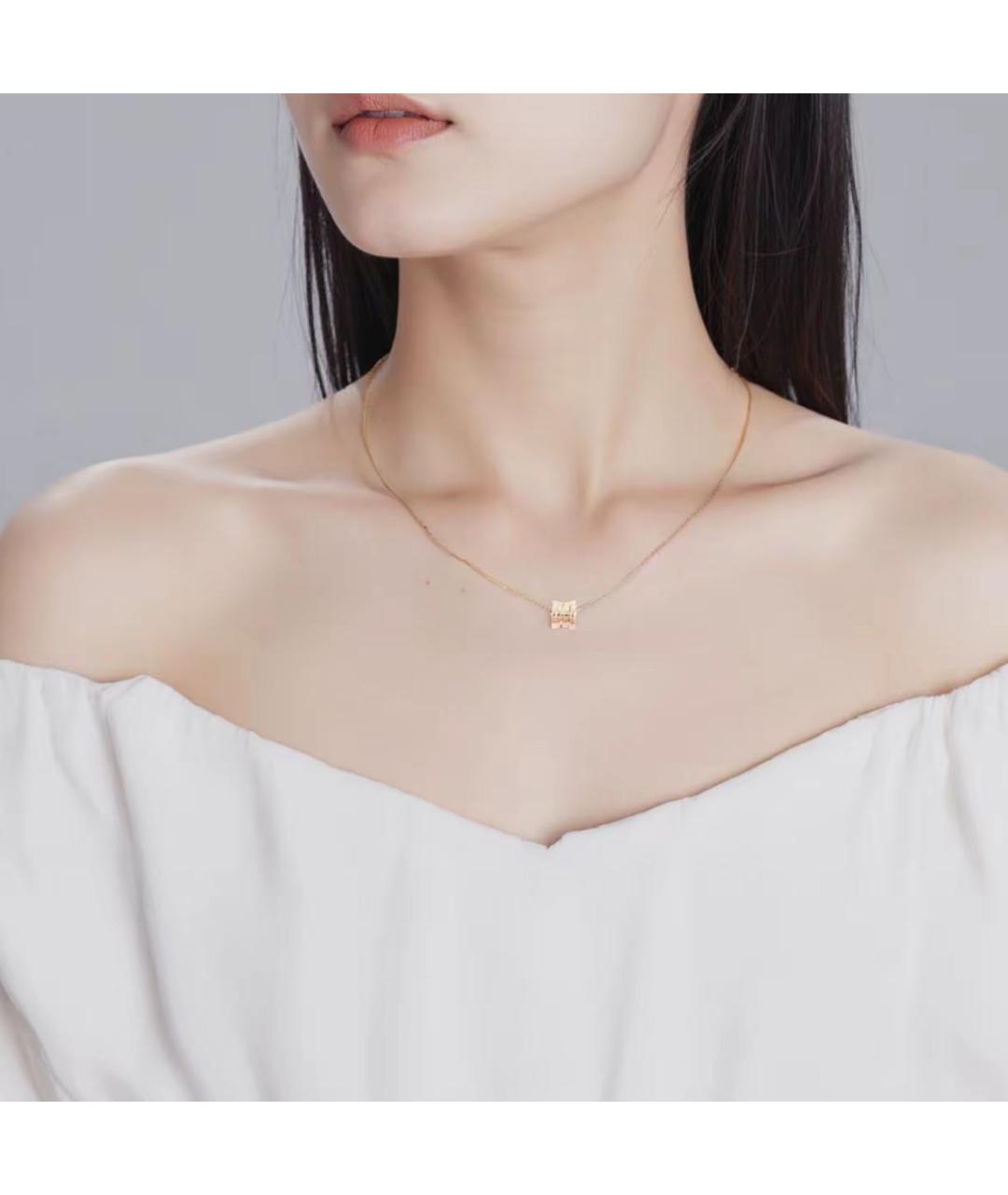 BVLGARI Золотая подвеска из розового золота, фото 4