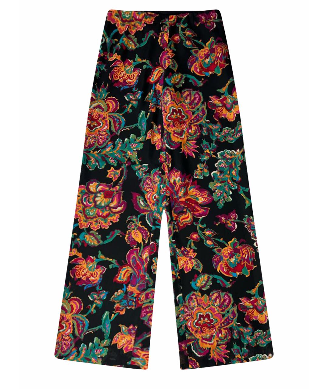 RALPH LAUREN Мульти полиэстеровые брюки широкие, фото 1