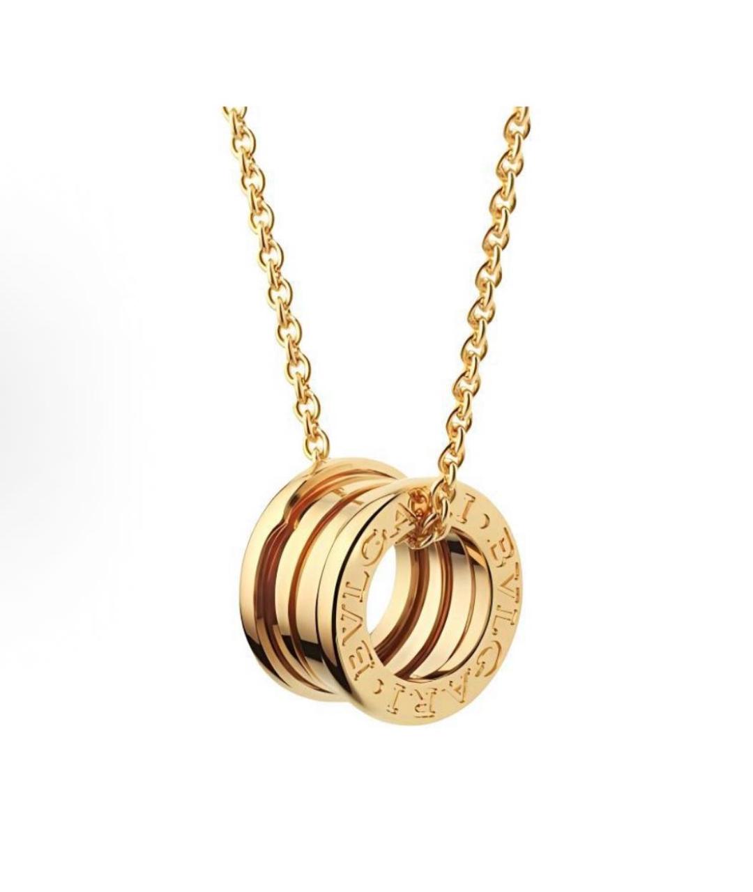 BVLGARI Золотая подвеска из желтого золота, фото 5