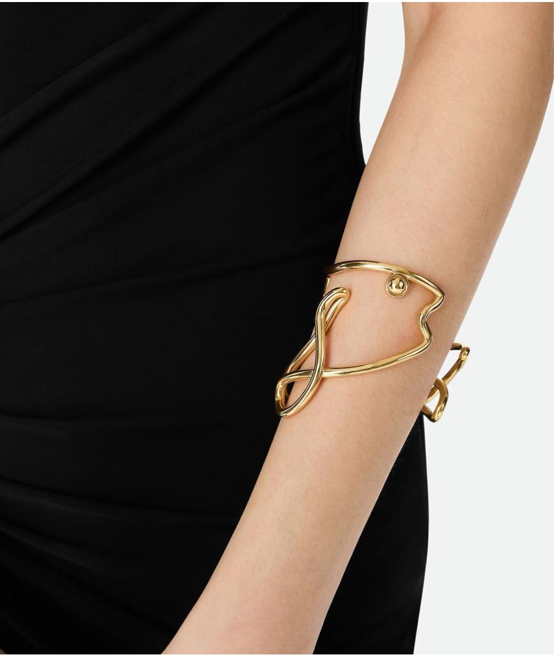 BOTTEGA VENETA Золотой браслет из желтого золота, фото 2