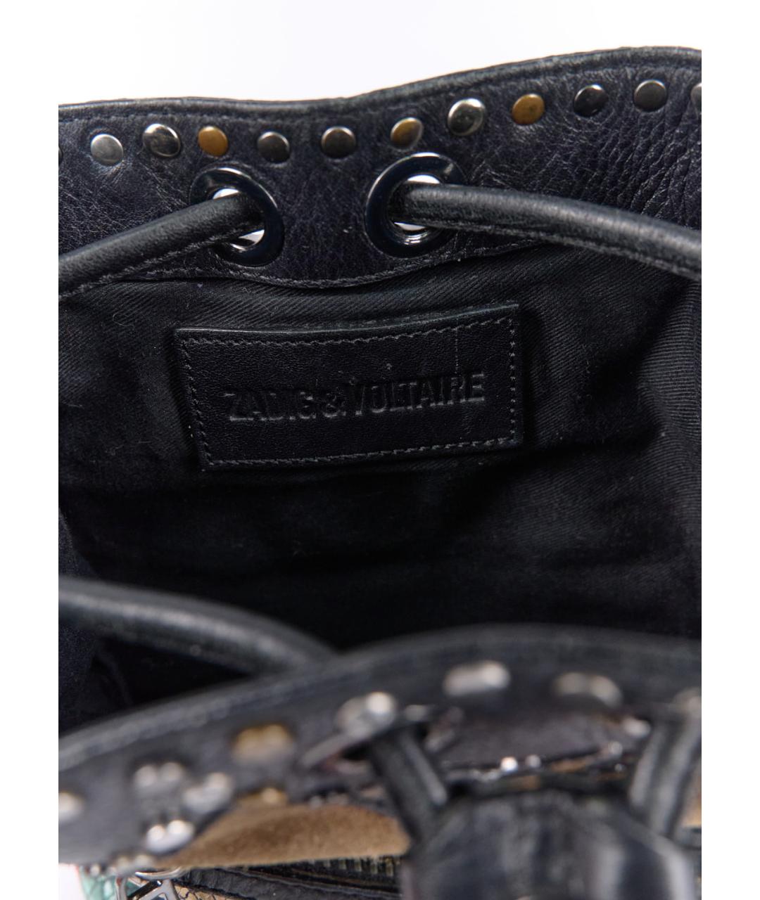 ZADIG & VOLTAIRE Мульти кожаная сумка через плечо, фото 7