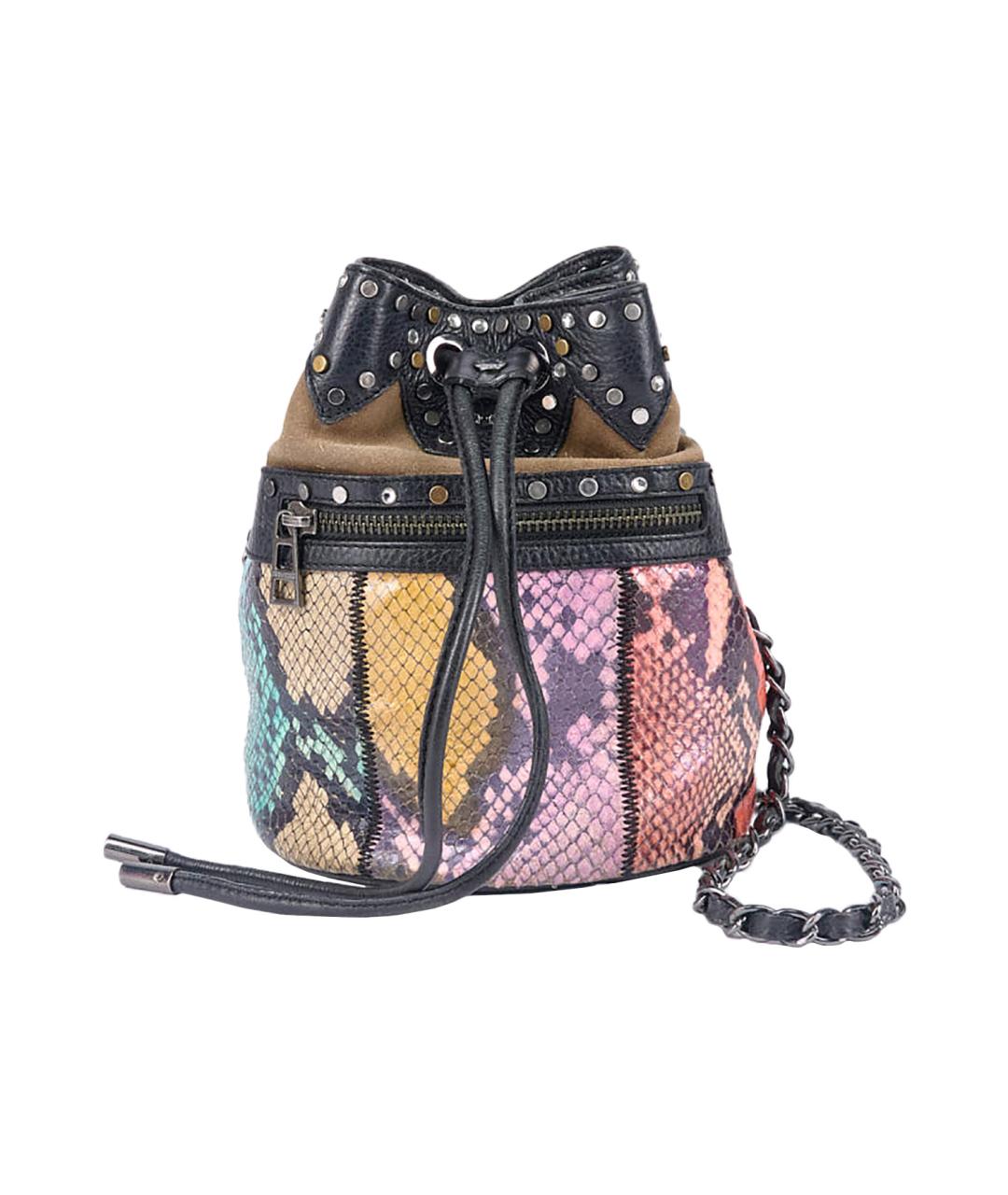 ZADIG & VOLTAIRE Мульти кожаная сумка через плечо, фото 8