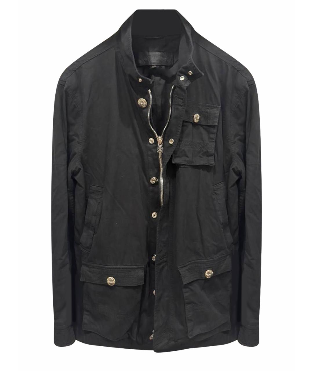 CHROME HEARTS Черная хлопковая куртка, фото 1
