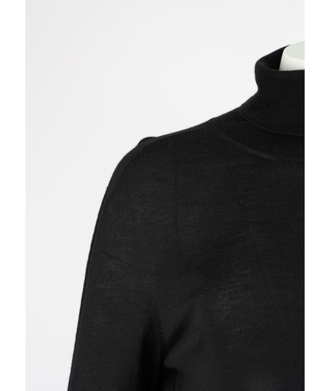 JIL SANDER Черная кашемировая водолазка, фото 5