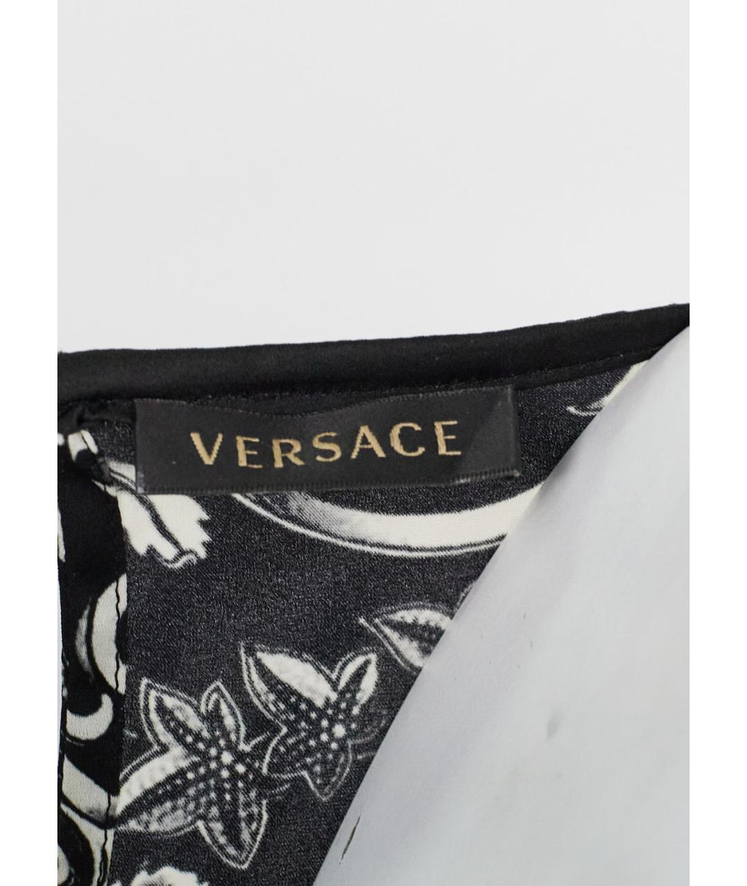 VERSACE Мульти шелковая блузы, фото 3