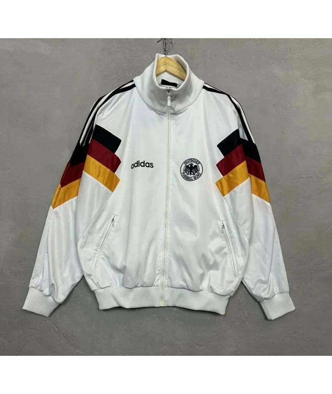 ADIDAS Белая спортивная куртка, фото 3
