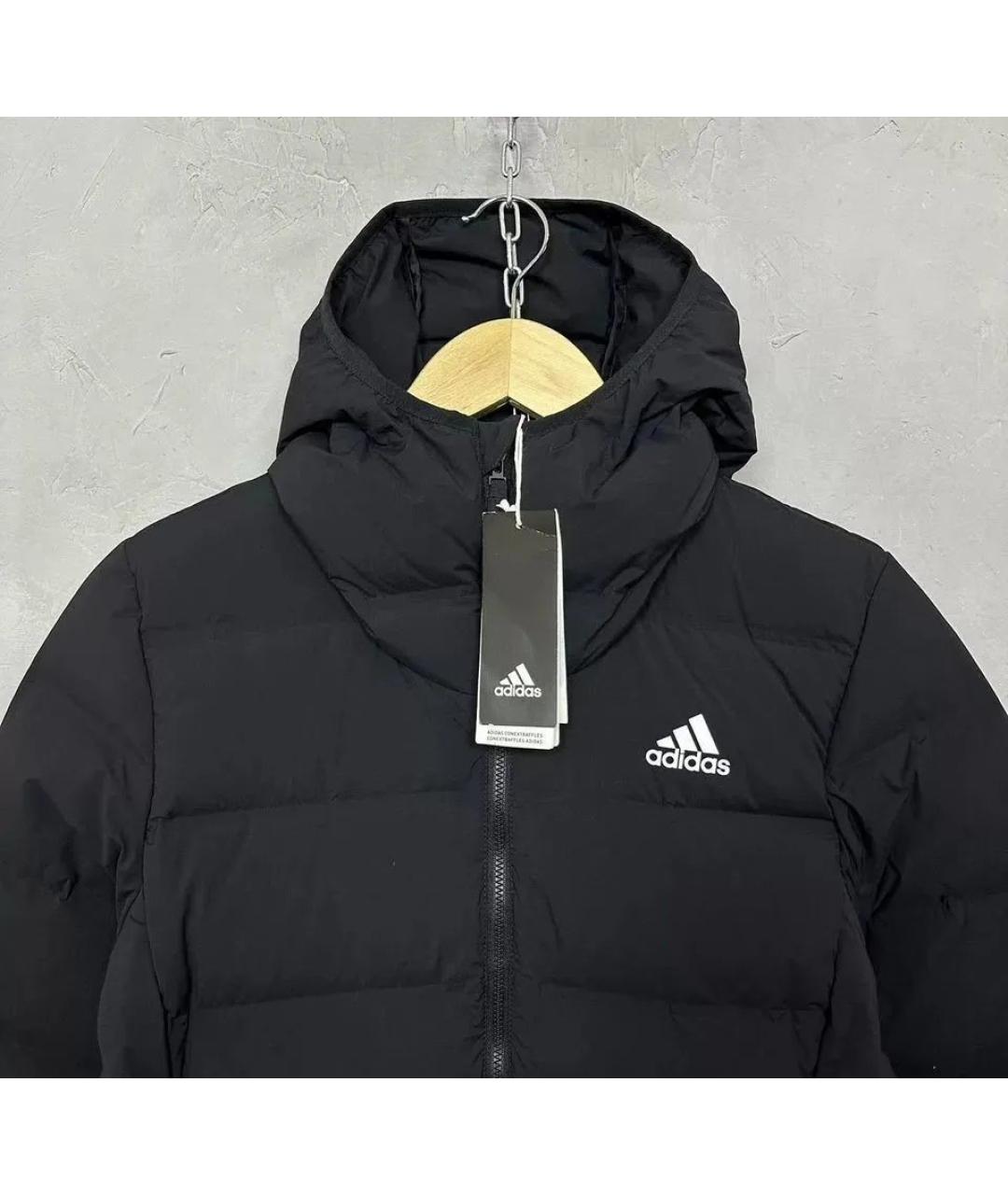 ADIDAS Черная куртка, фото 2