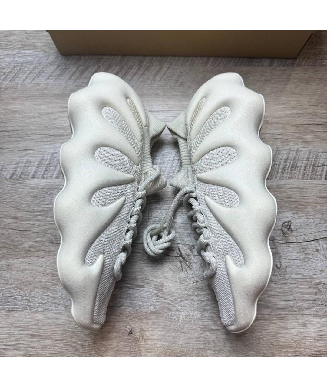 ADIDAS YEEZY Бежевые шлепанцы, фото 5