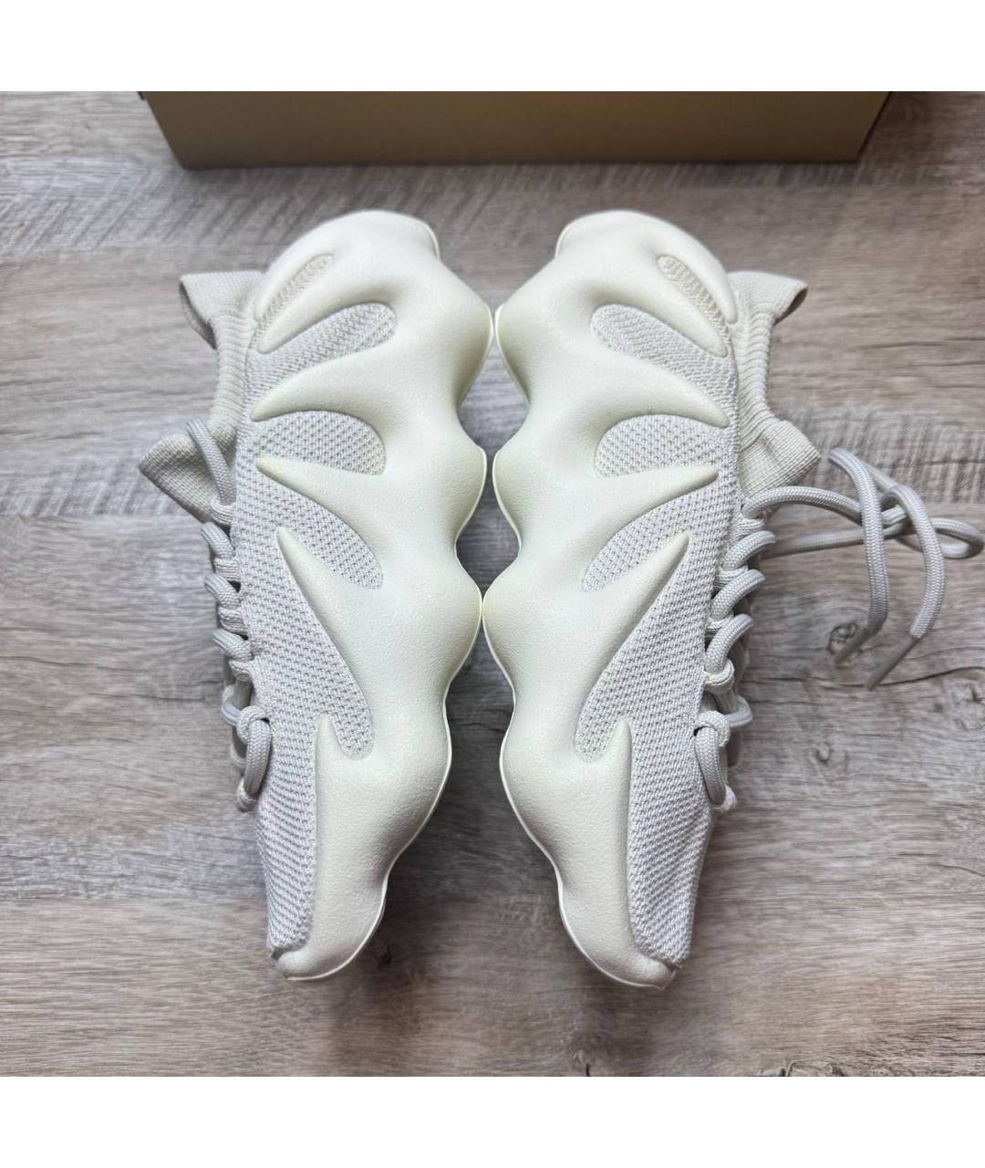 ADIDAS YEEZY Бежевые шлепанцы, фото 4