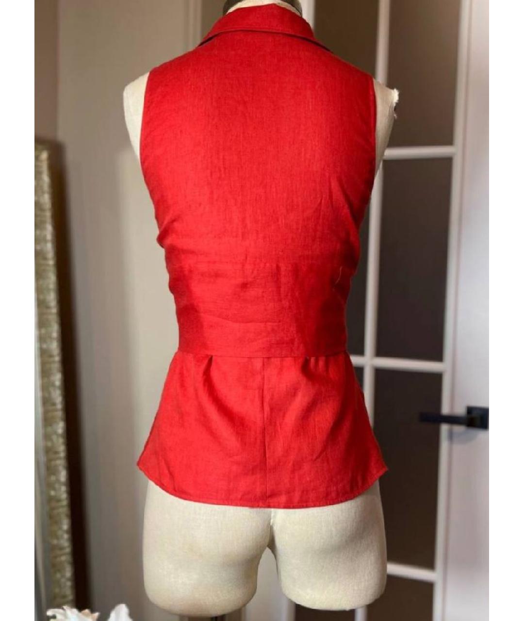 MAX MARA Красная блузы, фото 2