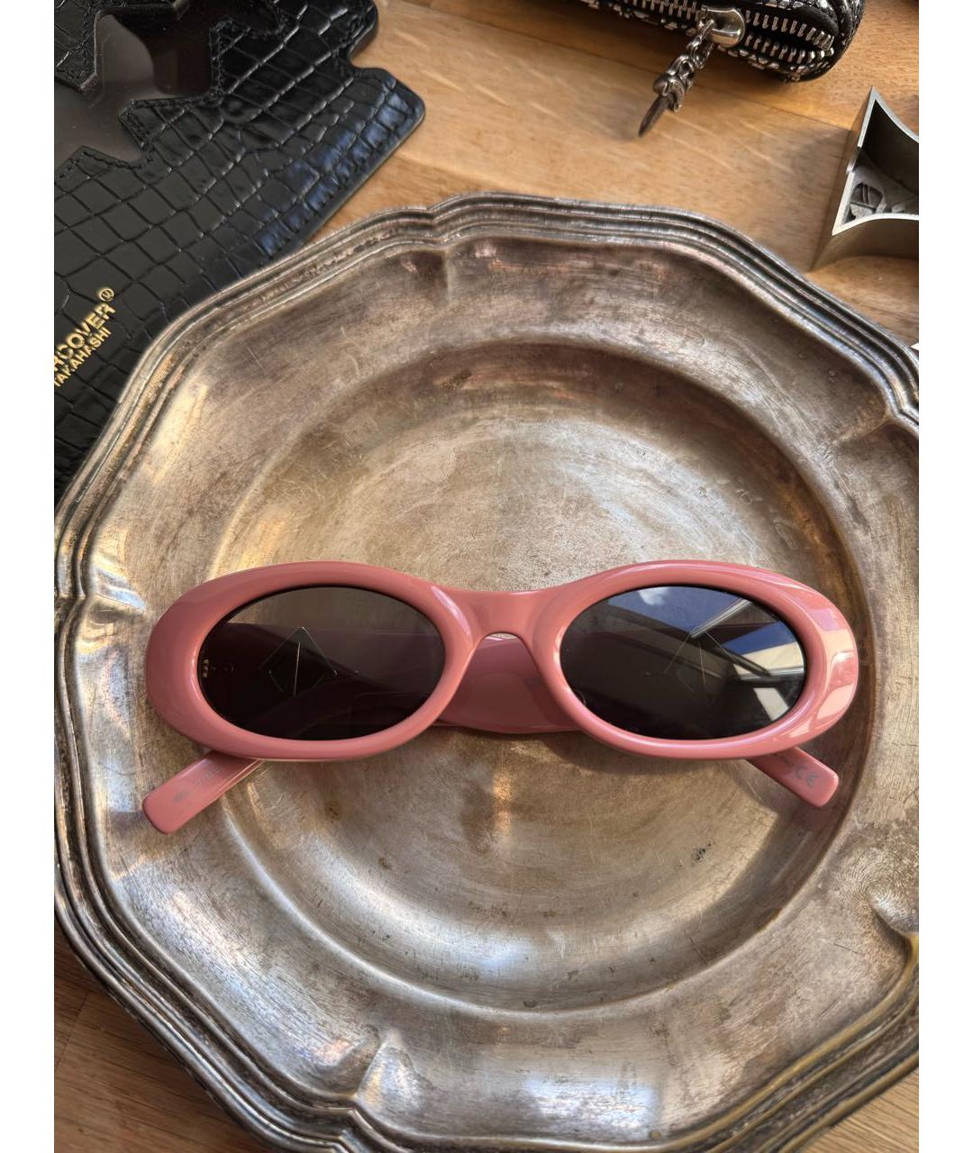 CHRISTIAN DIOR Розовые солнцезащитные очки, фото 8