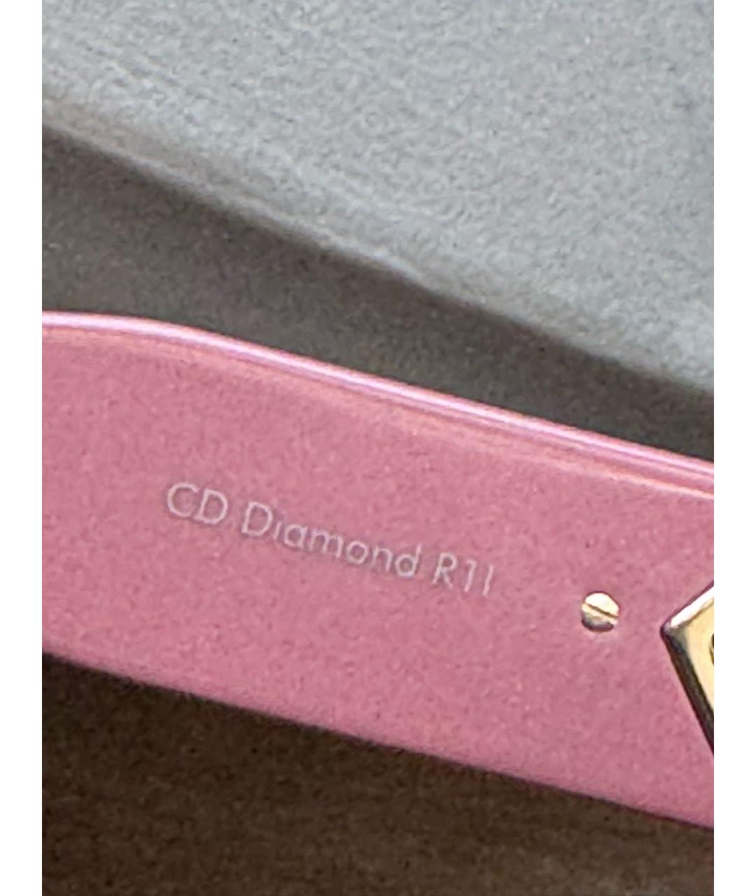 CHRISTIAN DIOR Розовые солнцезащитные очки, фото 4