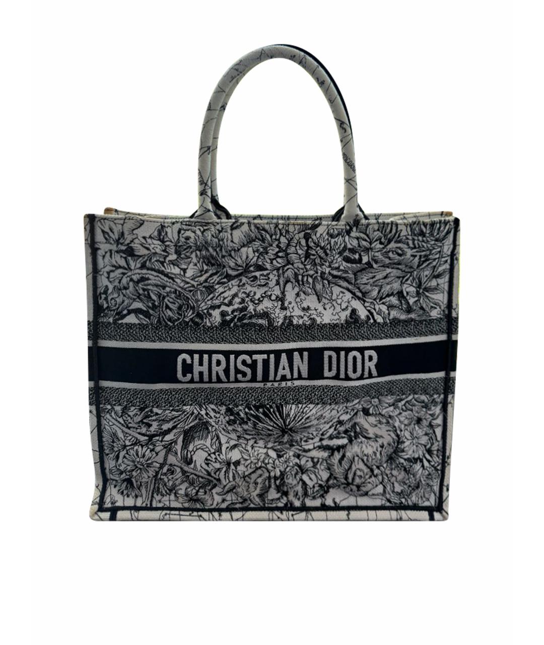 CHRISTIAN DIOR Жаккардовая пляжная сумка, фото 1