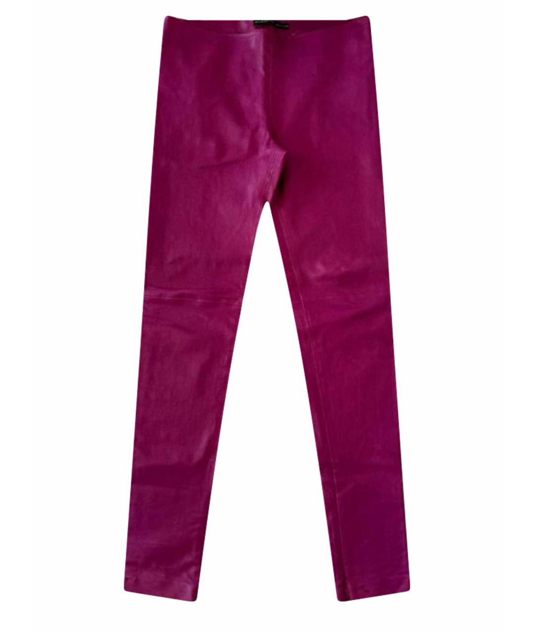 BALENCIAGA Фуксия брюки узкие, фото 1
