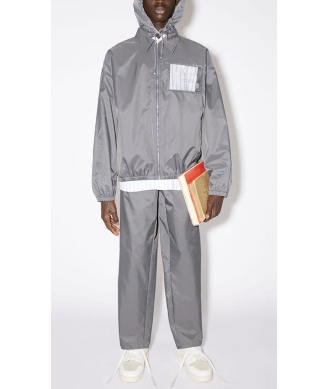 ACNE STUDIOS Серая куртка, фото 4