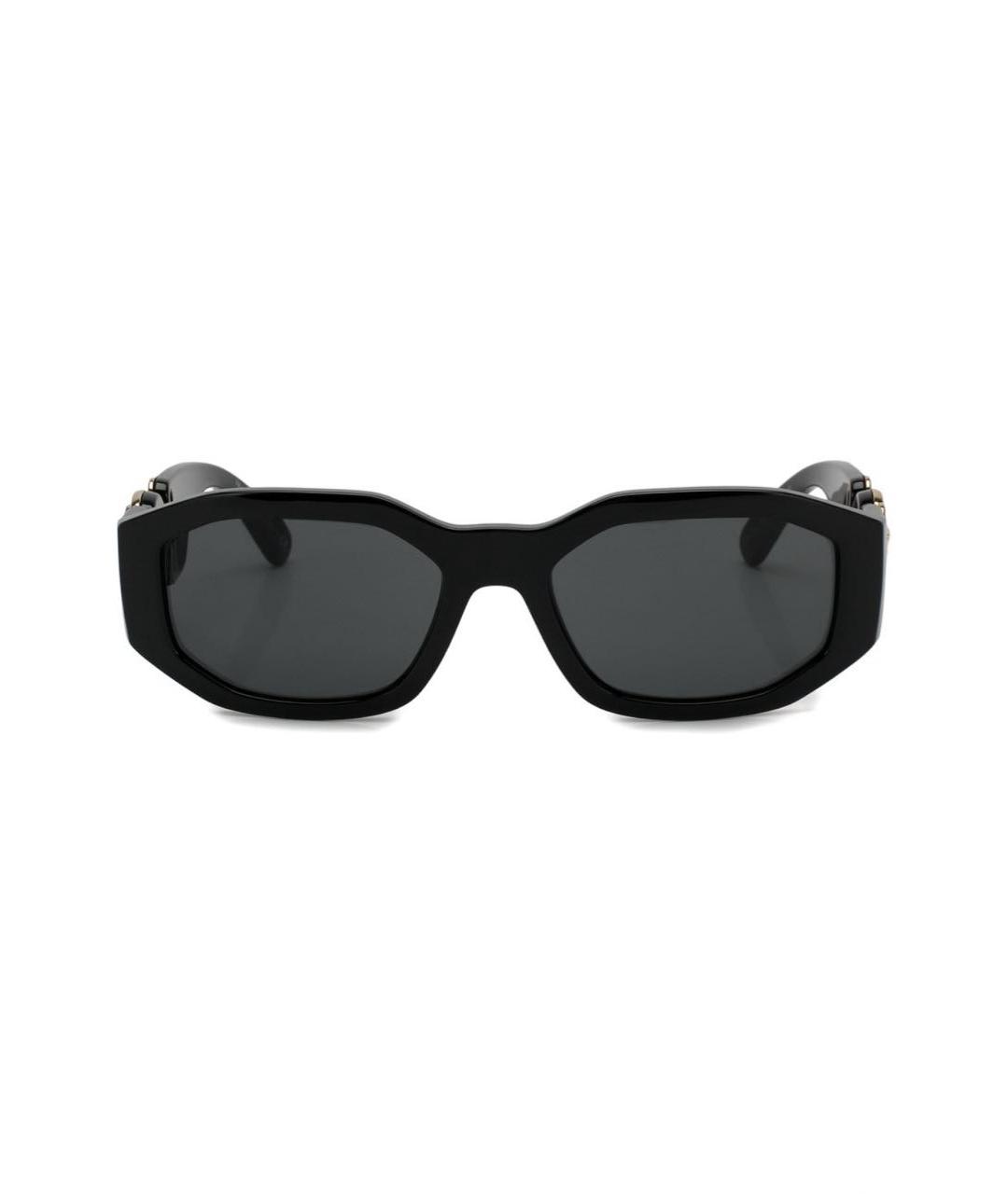 VERSACE Черные солнцезащитные очки, фото 5
