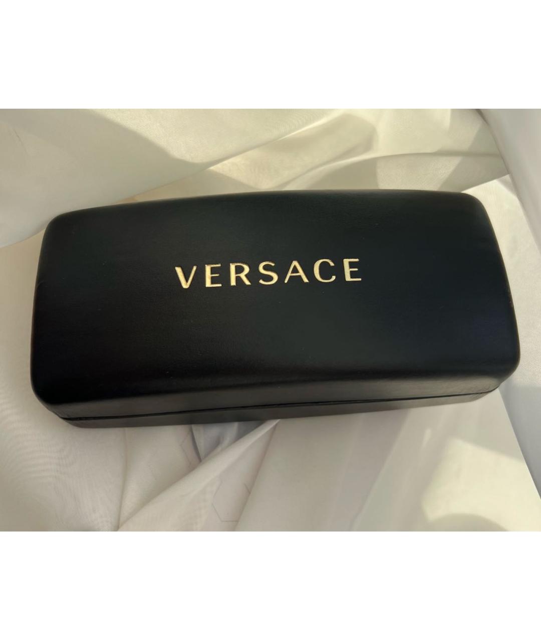 VERSACE Черные солнцезащитные очки, фото 4