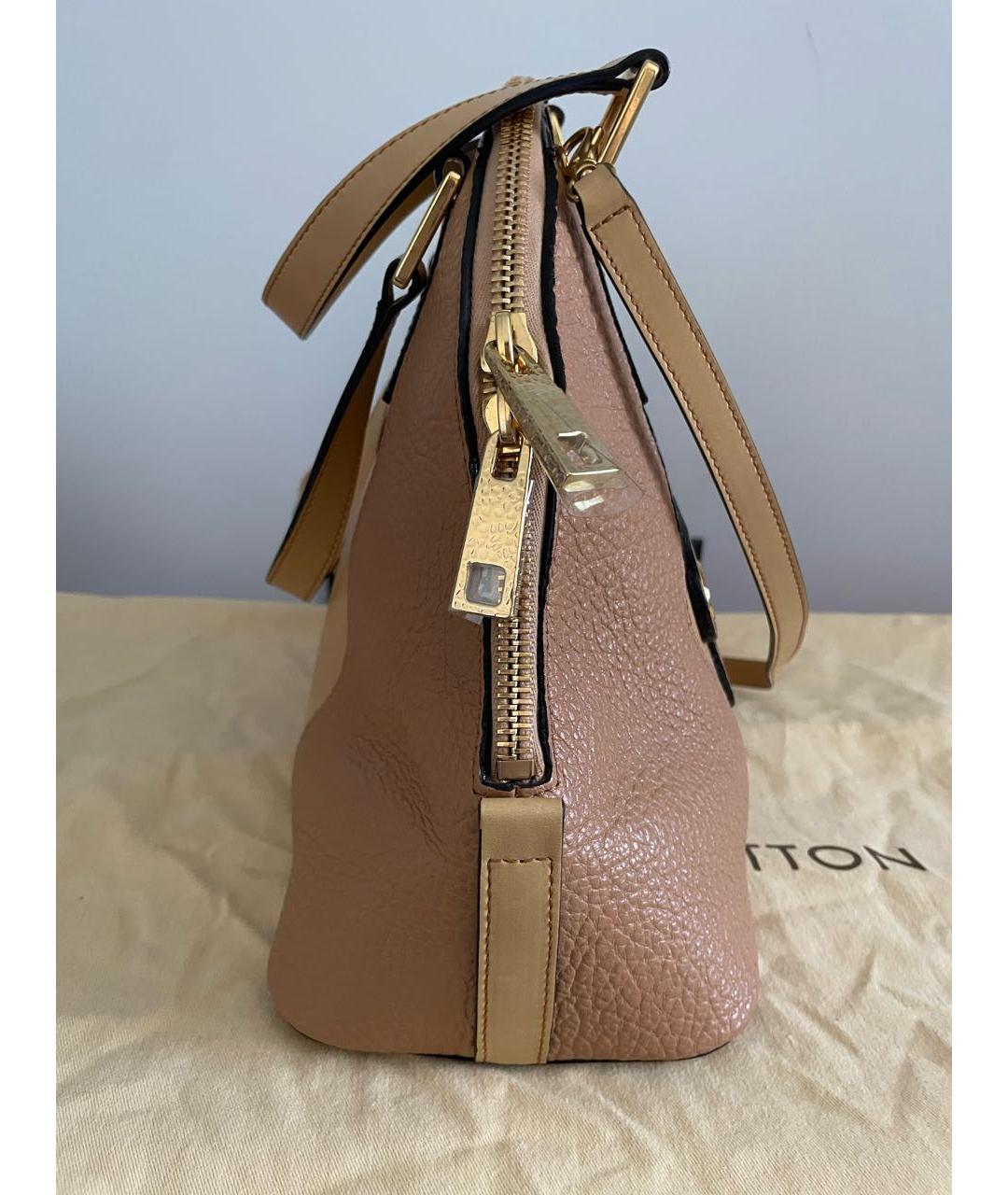 MARC JACOBS Бежевая кожаная сумка с короткими ручками, фото 2